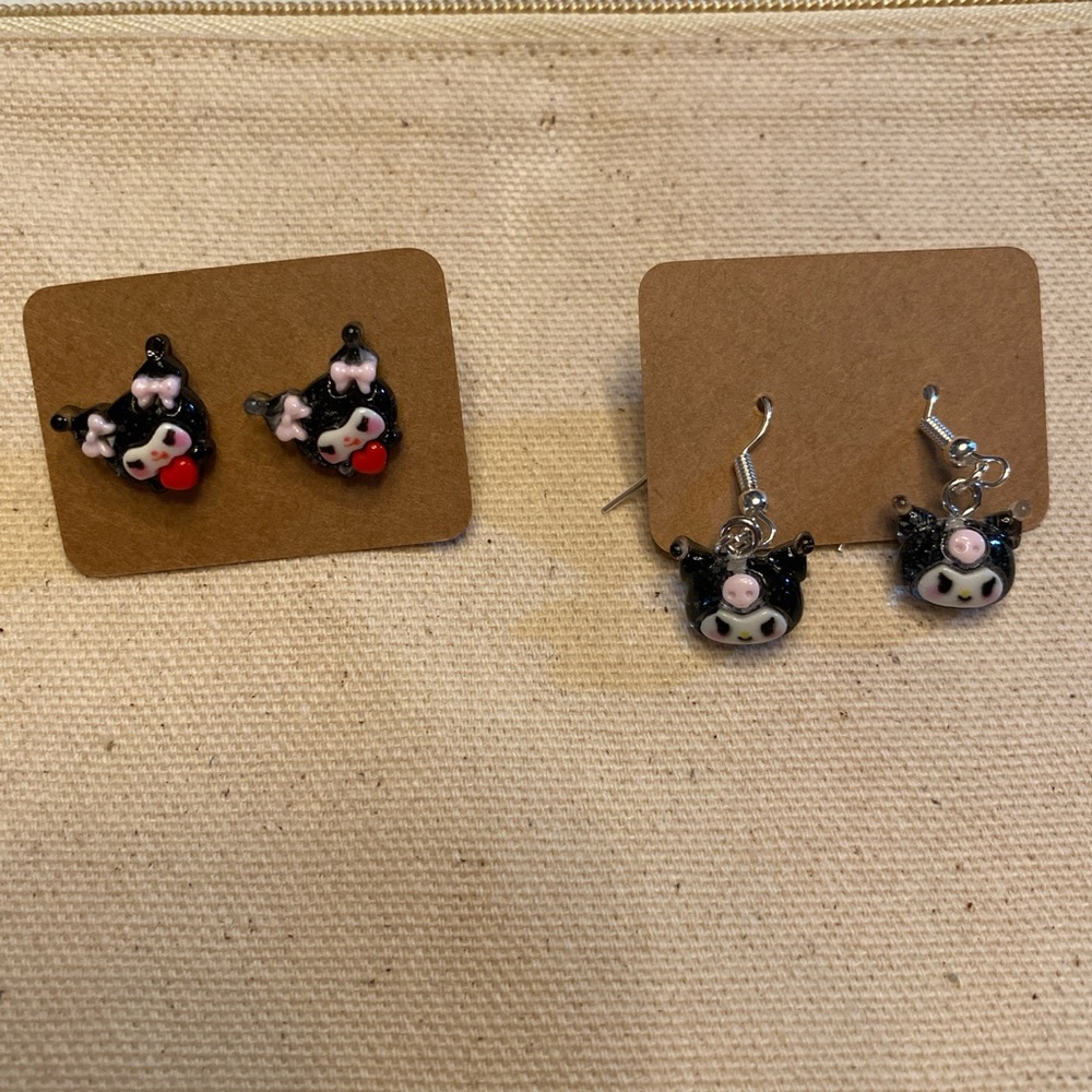 Kuromi Earrings